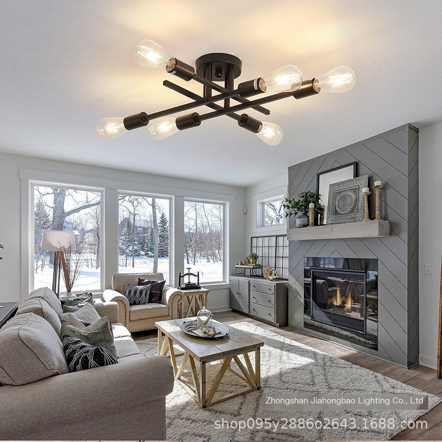 Vintage Ceiling Lamp 4