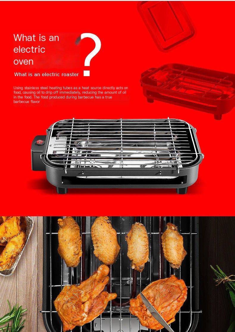 Electric BBQ Grill Image 3