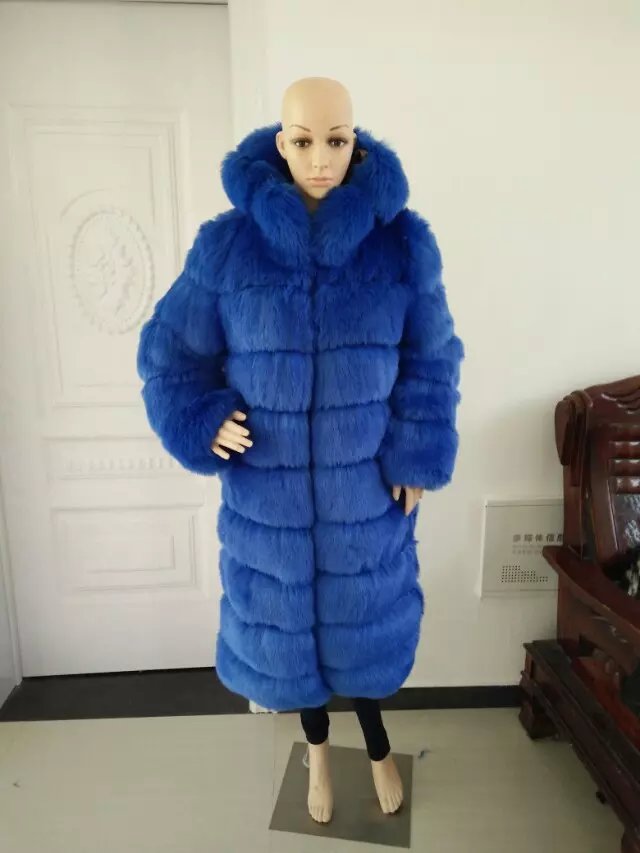 Faux Mink Coat Style