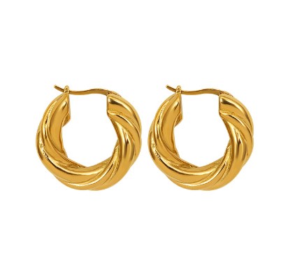 Gold Hoop Earrings