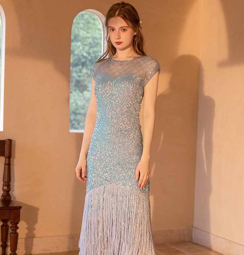European and American Summer Strapless Tube Top Dress 6