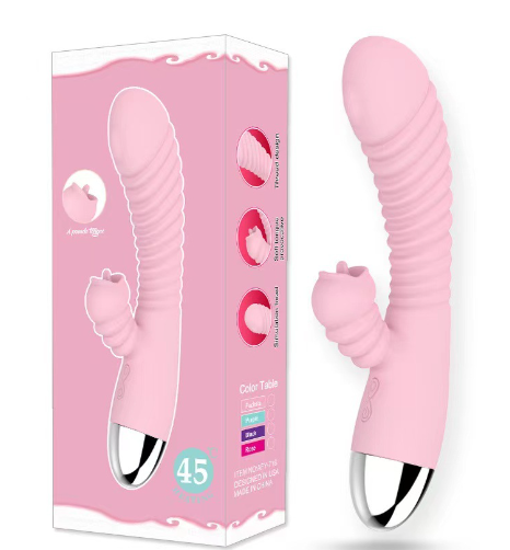 Rabbit Multi-Speed Vibrator with Oral Sex Simulator and Heating - StarRabbit image