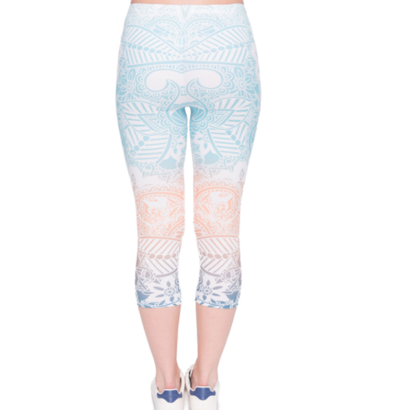 3D Digital Printed Capris Design 3