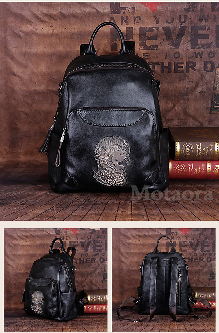 Retro Brown Leather Bag