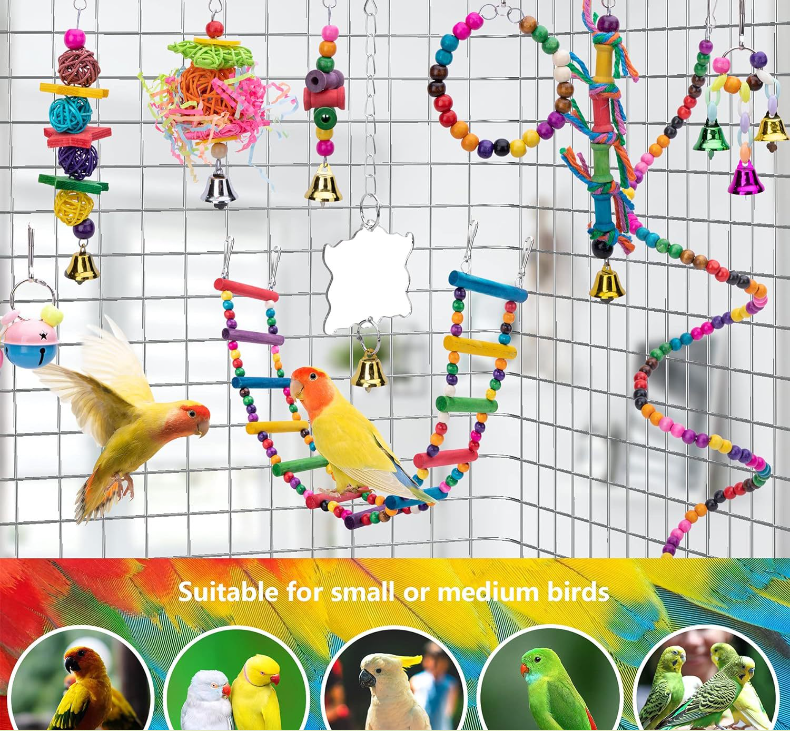 Bird Toys Set Image 1