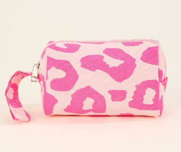 Japanese Style Plaid Cosmetic Bag