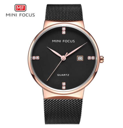 Reloj deportivo de cuarzo ultrafino con escala de diamante (Imagen 4)