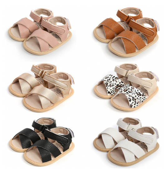 Angel Wing Baby Sandals Image 1