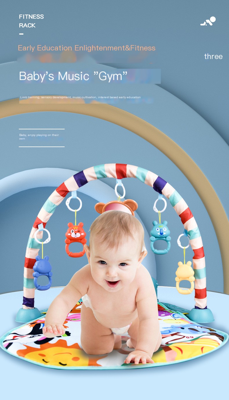 Baby Musical Piano Gym Image 1