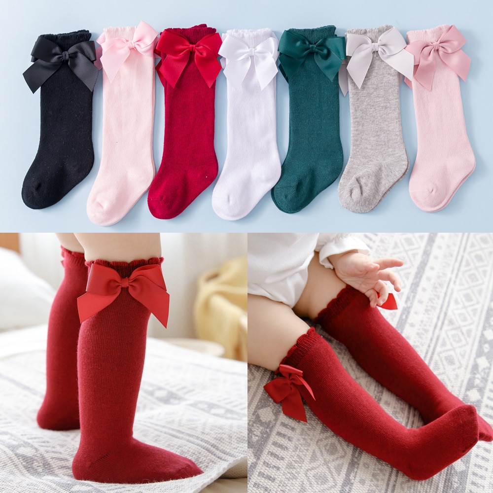 Girl student little princess red socks image