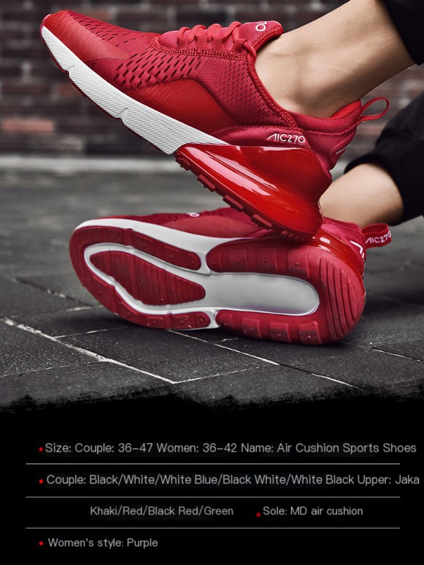 Men's Flyknit Breathable Cushion Sports Shoes