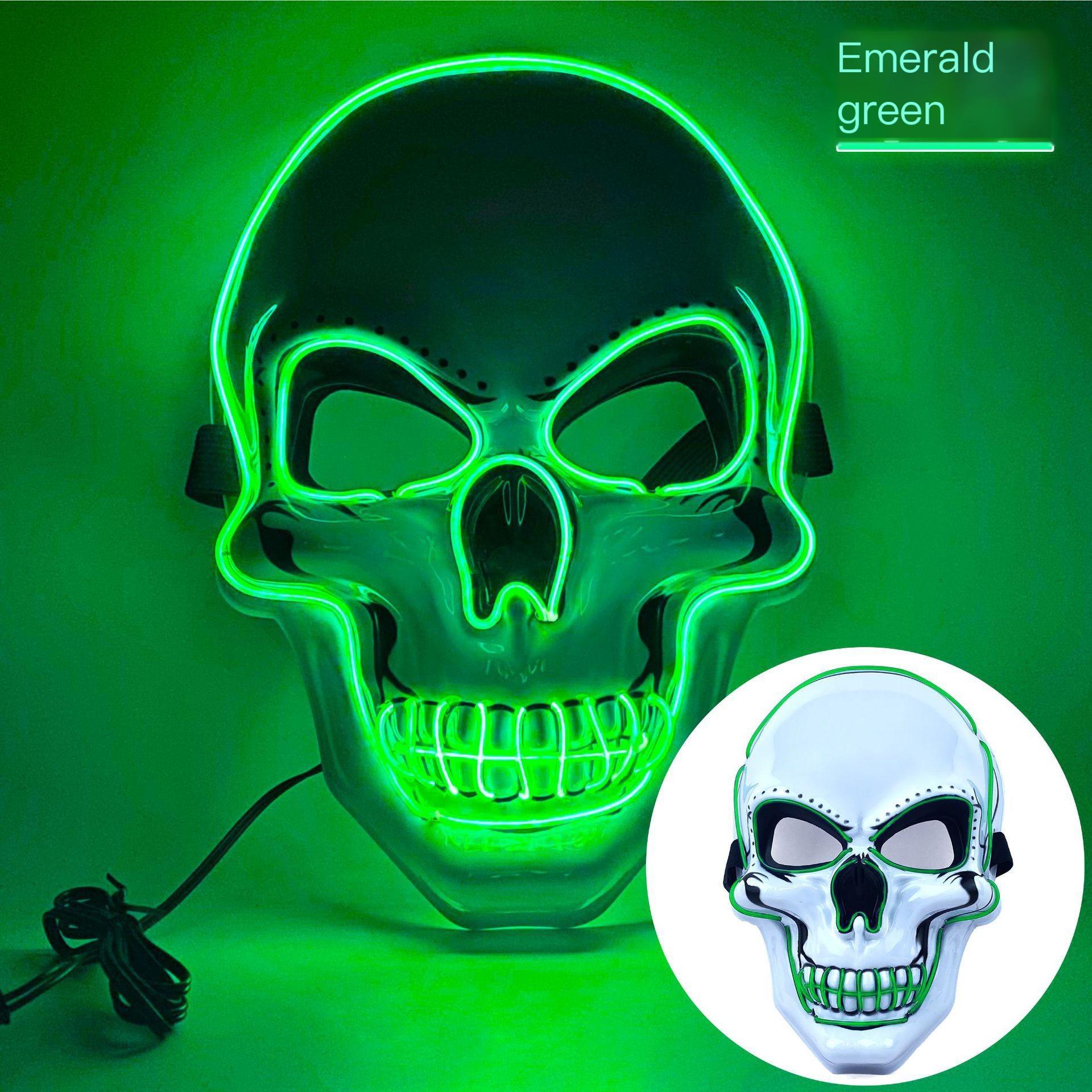 LED Skull Mask Color Variation