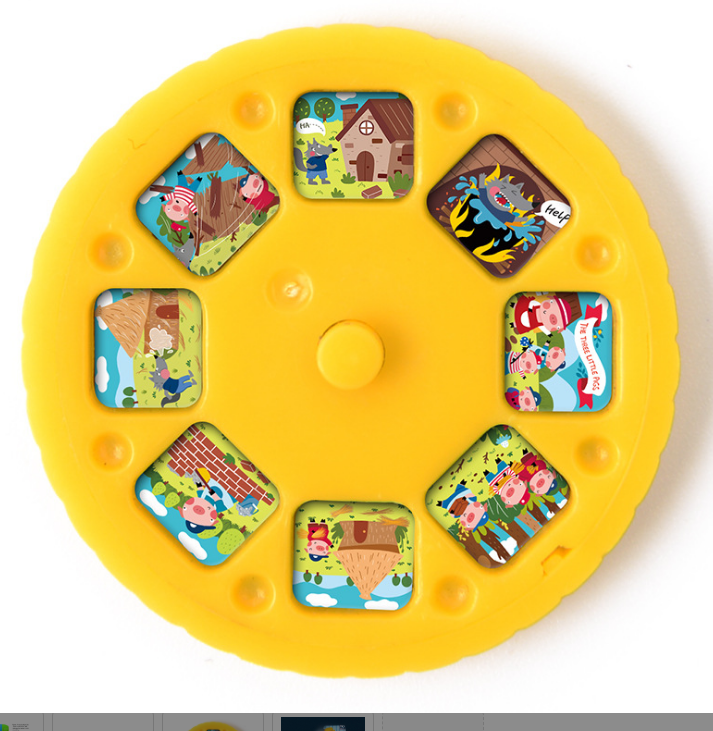 Story Projection with Children's Classic Projector