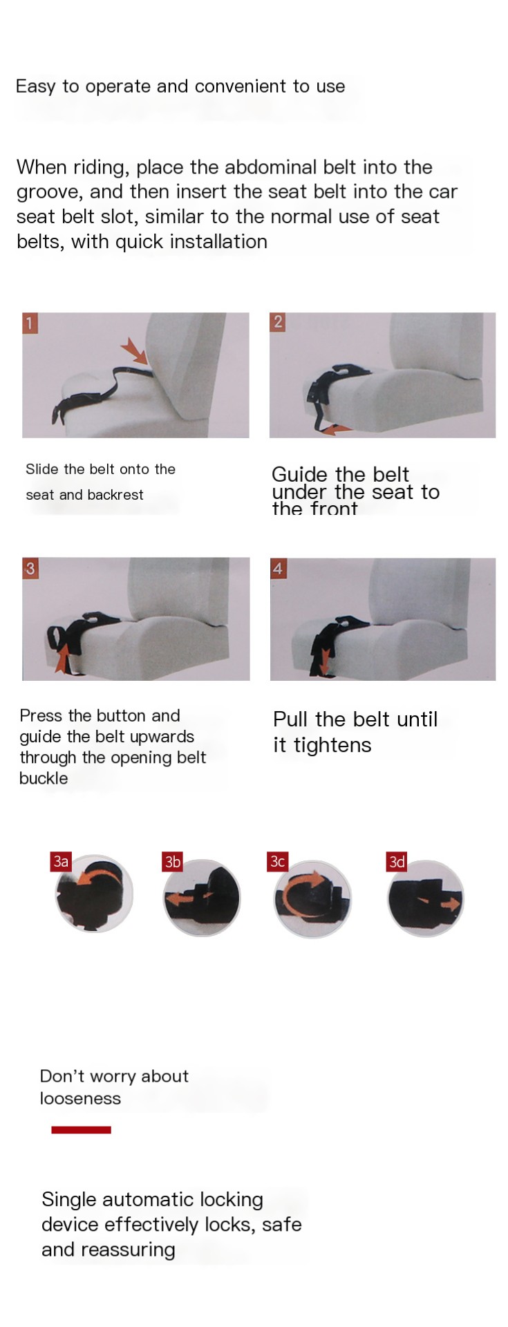 Car seat belt for pregnant women car passenger special anti-stretching belly set pregnancy driving lengthening extender