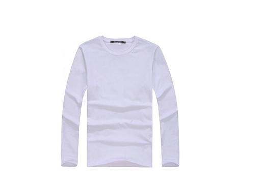 Men's casual long sleeve t-shirt image