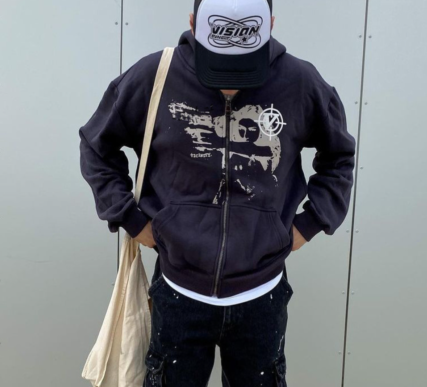 Y2K Grunge Sweatshirt Image 2
