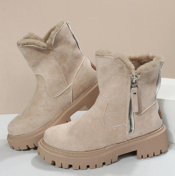 Thick Plush Snow Boots
