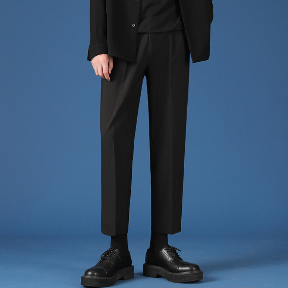 Viral Non-Ironing Pleated Trousers