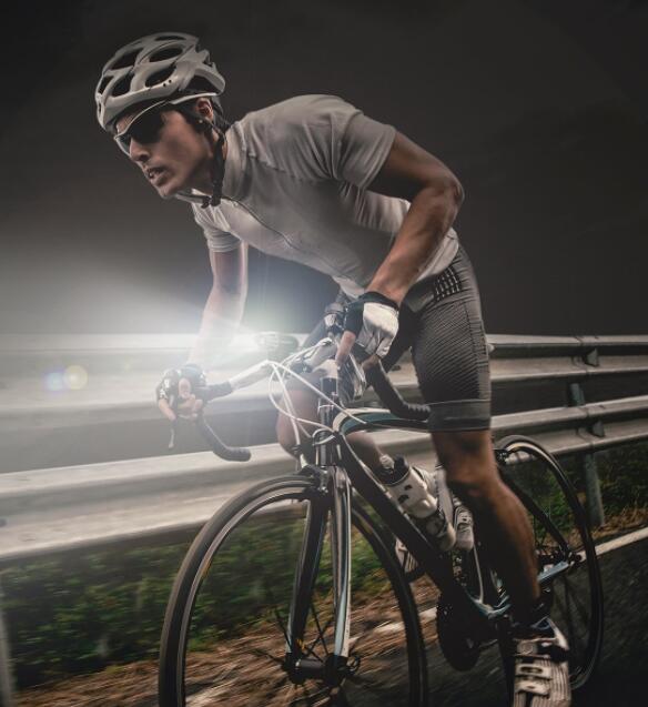 Black LED Bike Light