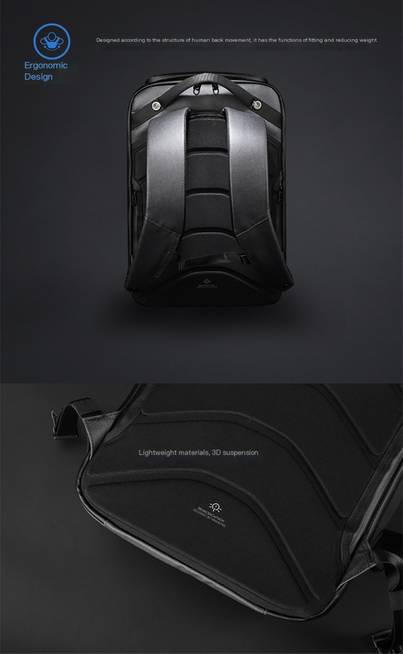 Flexible Solar Backpack in Use