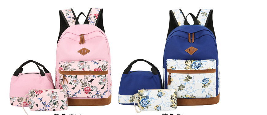 Floral Bags Set Image 1