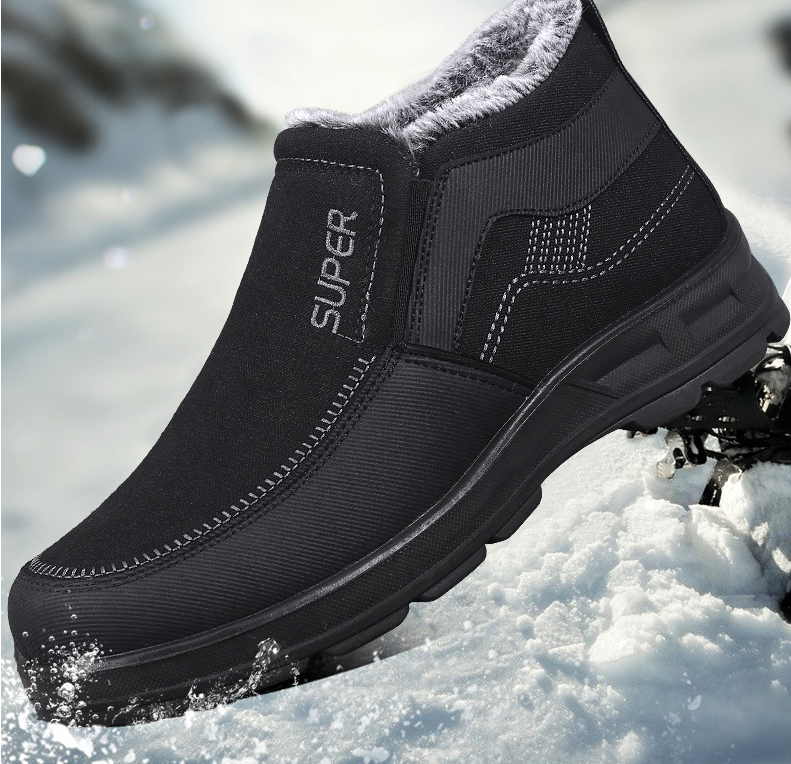 MenStyle Winter Leather Boots Image 3