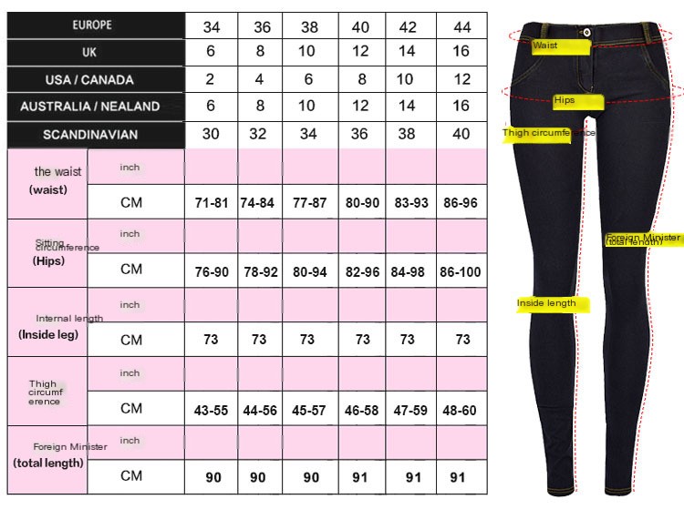 Ultra Stretch Low-Waist Denim Pants Image 1