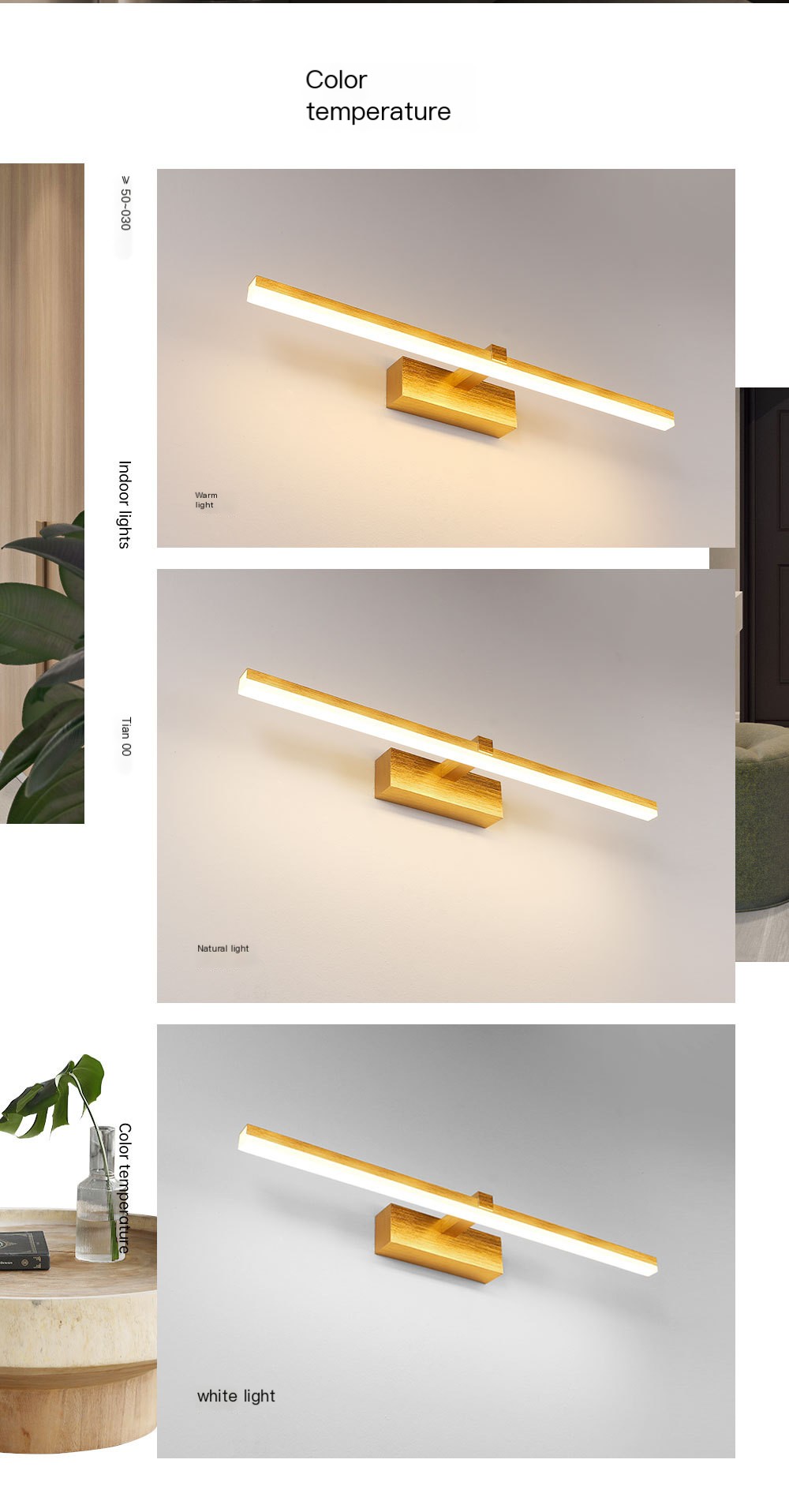 Nordic LED Mirror Light 2