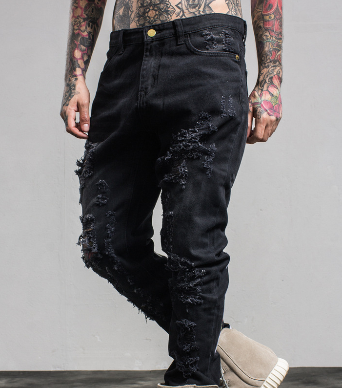 Stylish Embroidered Jeans