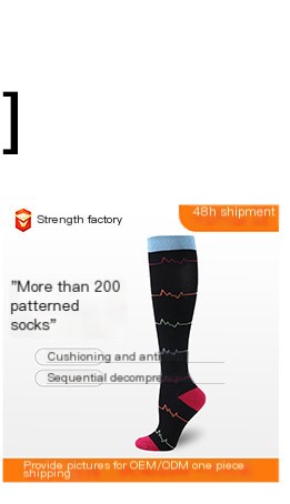 Cross-Border Summer Sports Compression Socks