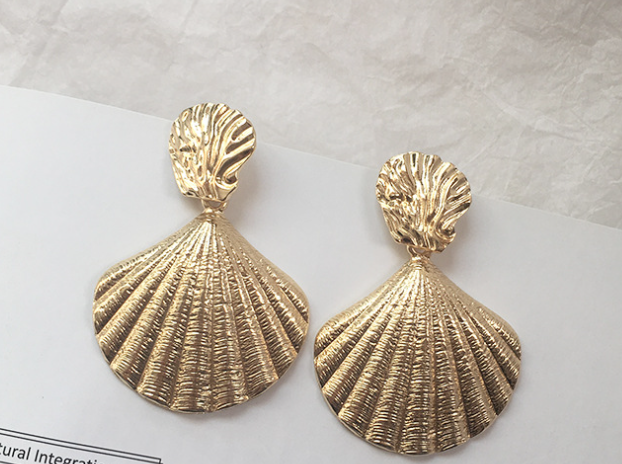 Alloy Shell Earrings 3