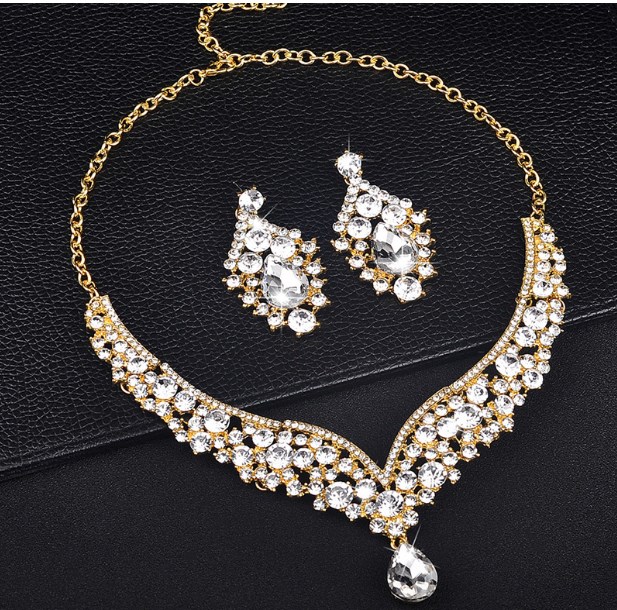 Earrings Necklace Set 2