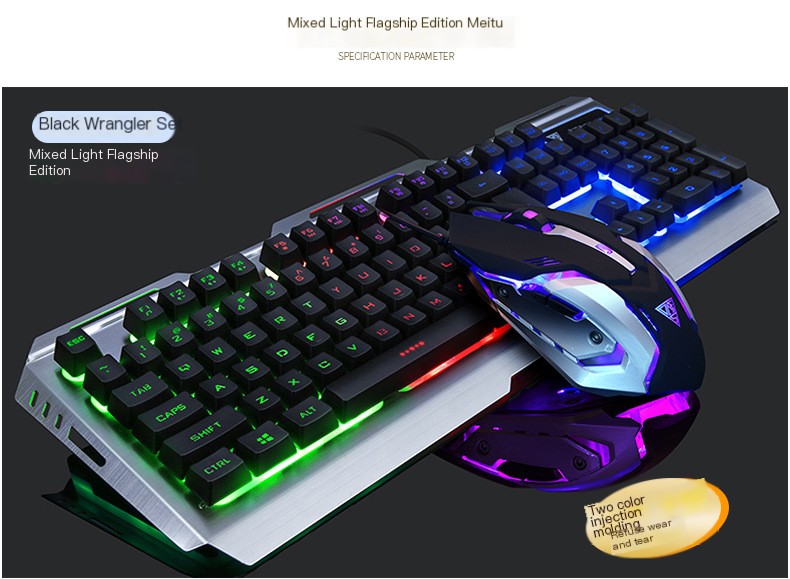 Gaming keyboard and mouse setup