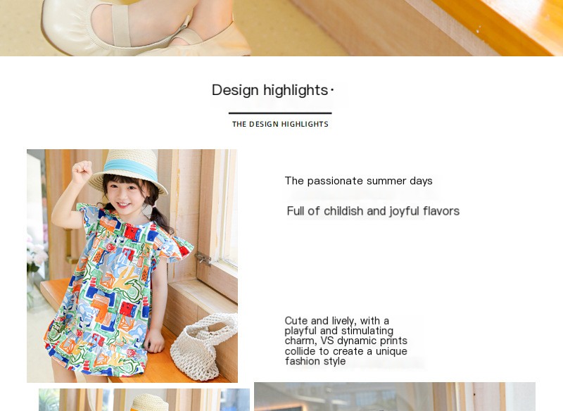 Playful A-line Dress