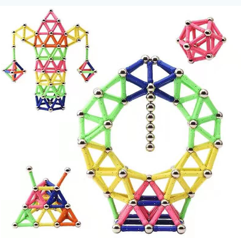 Magnetic Building Block Box Image 1