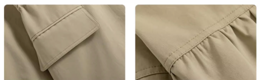 Women's Waist Small Windbreaker Mid-length Coat Image 6