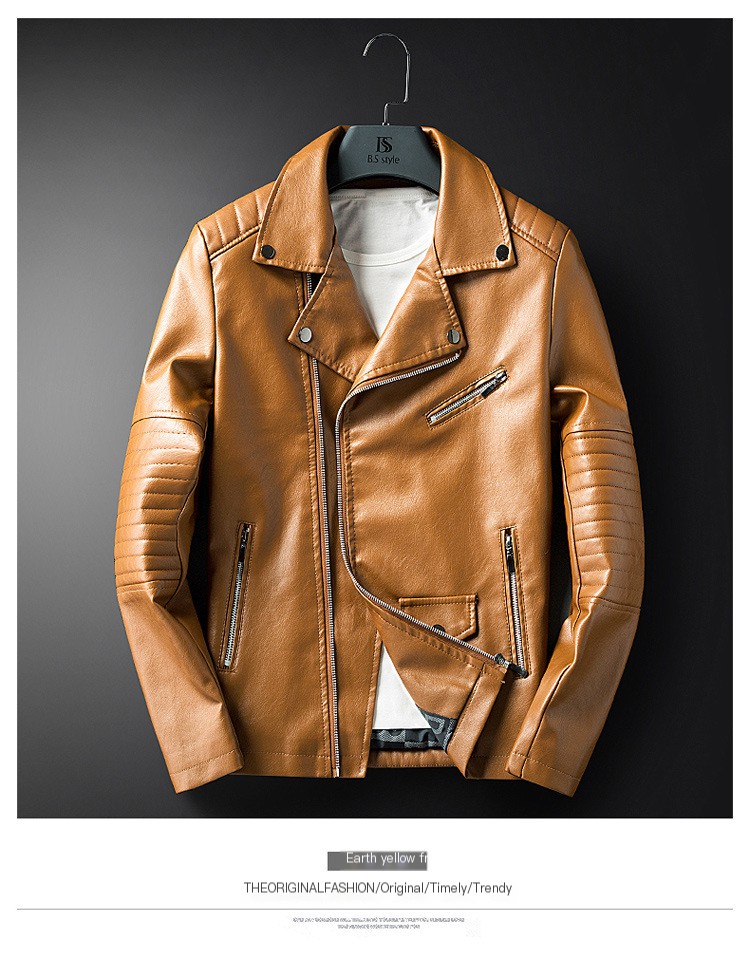 Trendy Leather Jacket