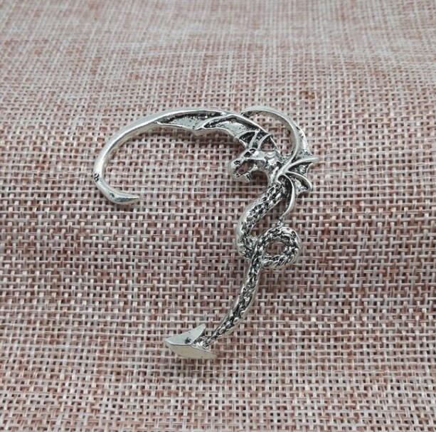 Gothic Dragon Earrings