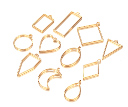 Bronze Geometric Frame