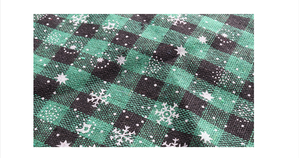 Pet Bandana Red Snowflake