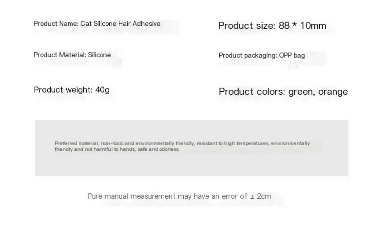 Lucky Cat Hair Sticker - Versatile Use