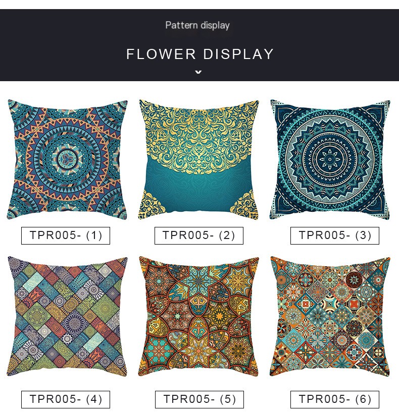 Mandala Print Cushion Cover 4