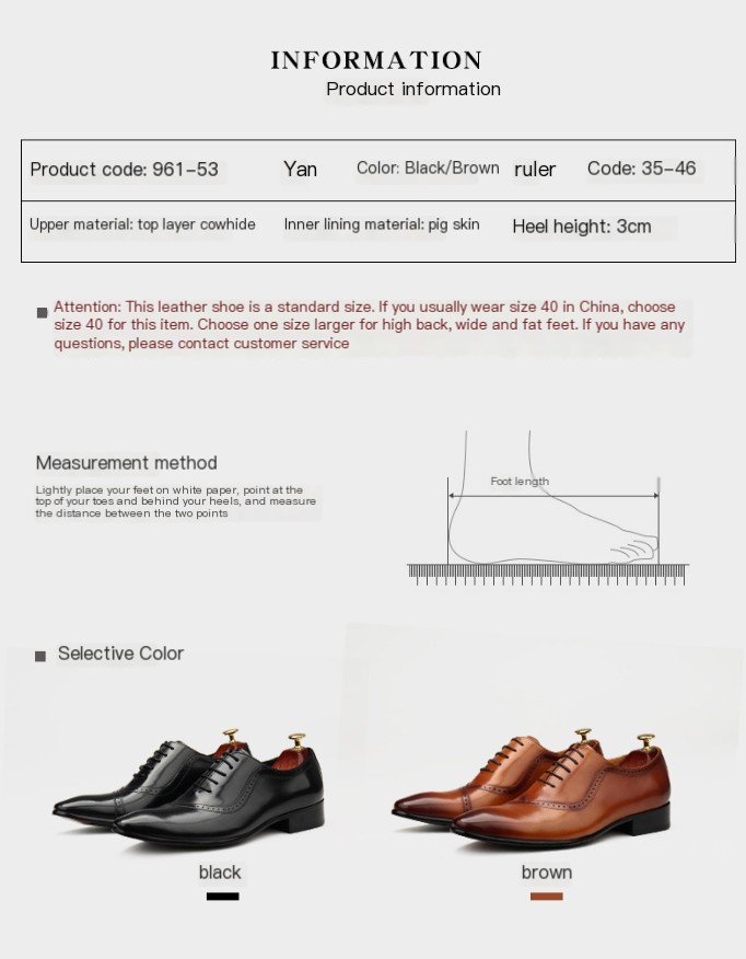 Georgio Leather Oxford 1