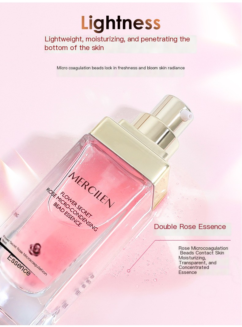 Dream Blue Flower Secret Rose Essence Bottle