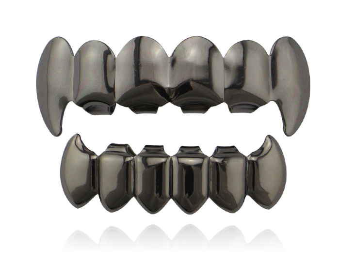 Gold Teeth Hip Hop Grillz Image 1