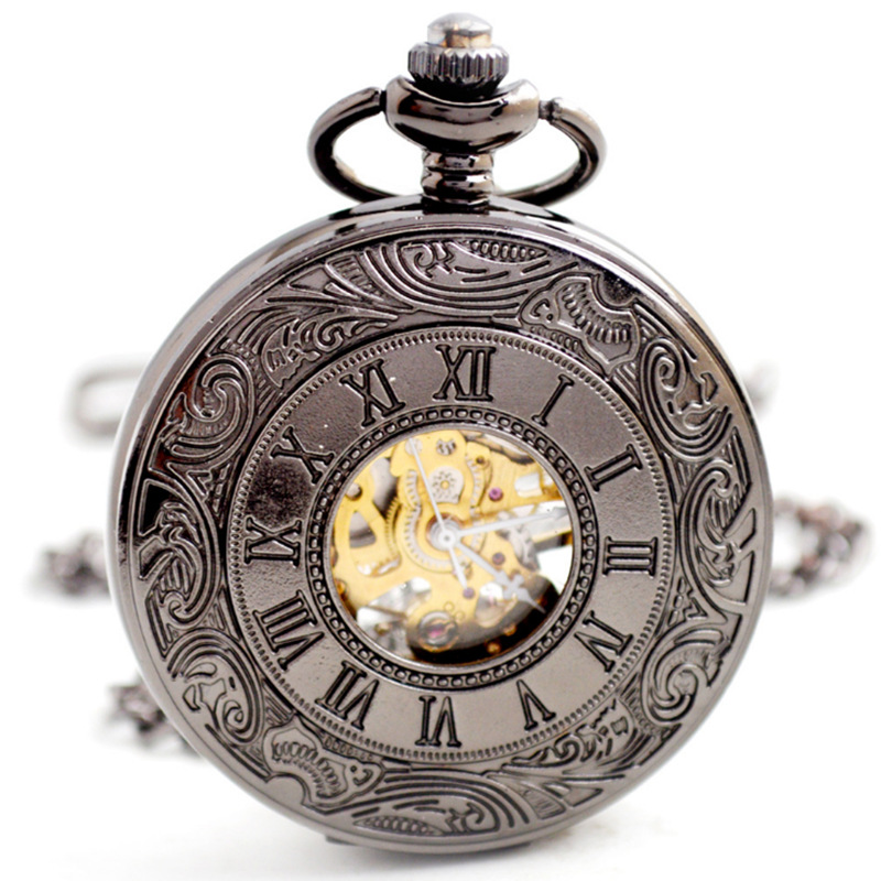 Antique Mechanical Pocket Watch Image 6