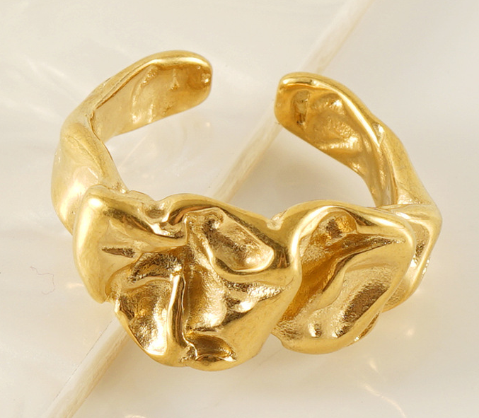 Irregular Adjustable Ring Image 6