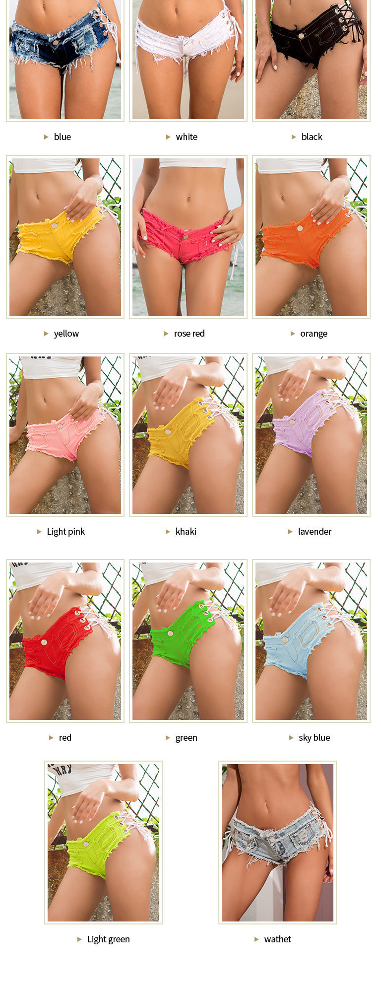 Summer Women's Denim Shorts 3