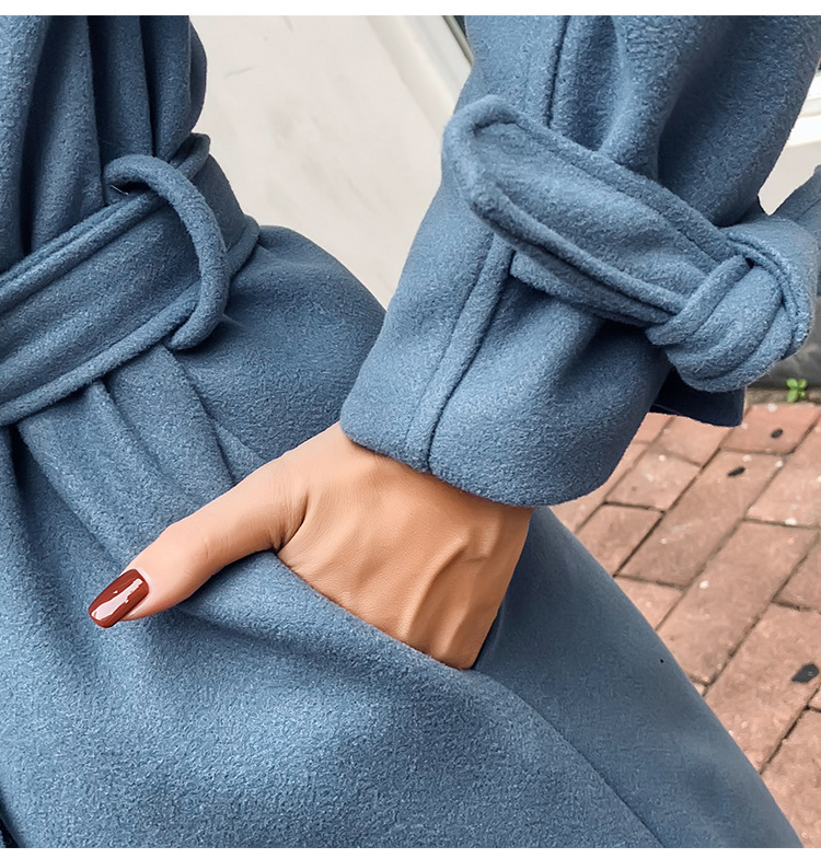 Medium Length Woolen Jacket Image 6