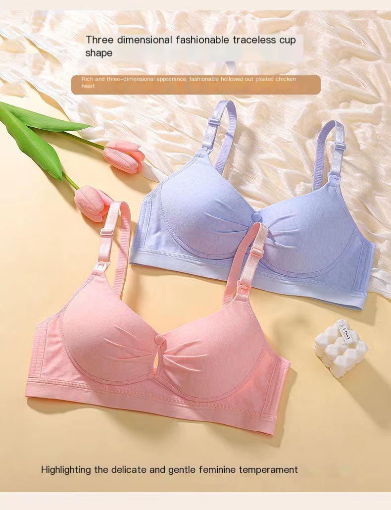 Double-button Nursing Bra Image 2